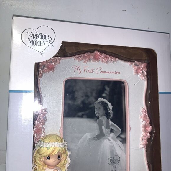 Home Decorations Girls Precious Moments My First Communion Photo Frame 4x6 - Picture 3 of 10
